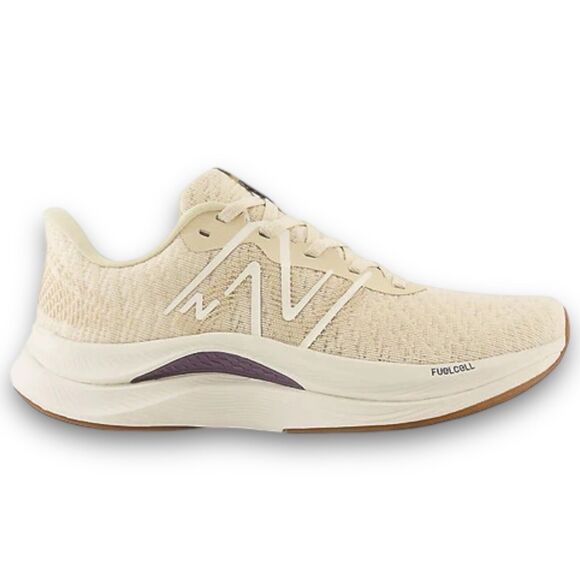 New Balance Sneakers Mens 7.5 D FuellCell Propel Beige Running Gum Sole Big N - Picture 1 of 10